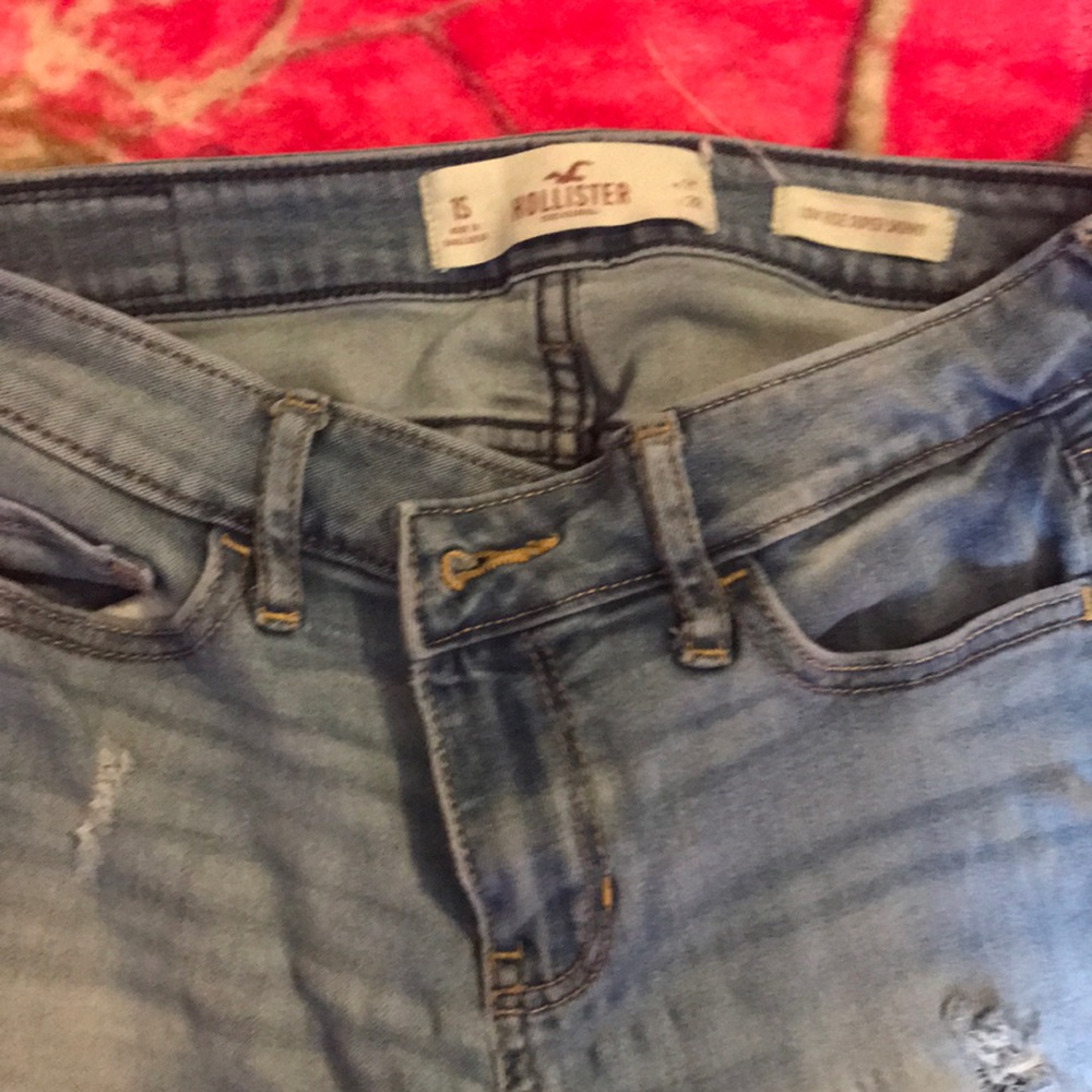 Hollister low rise super skinny